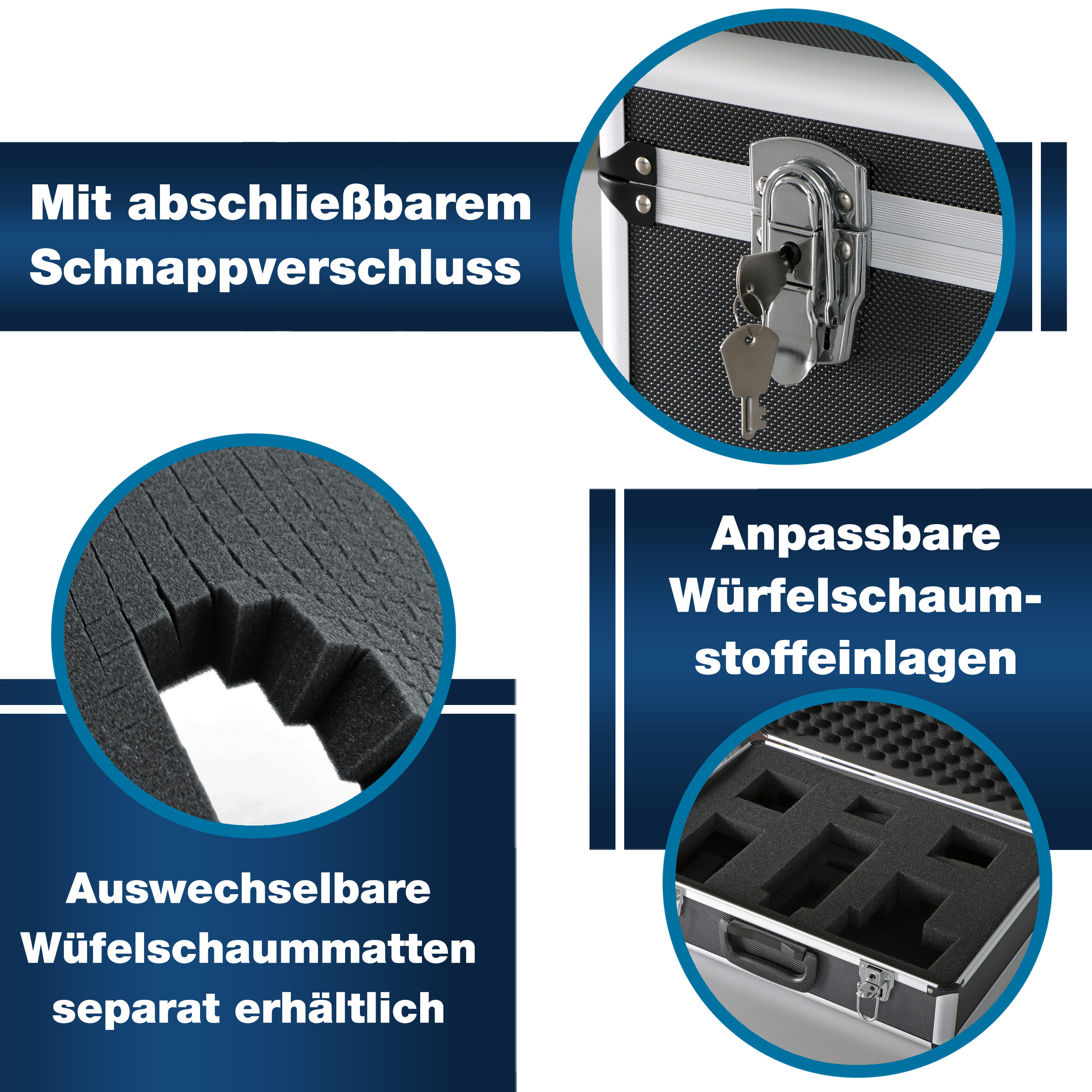 «PeakTech® P 7300» Mallette de transport pour instruments de mesure