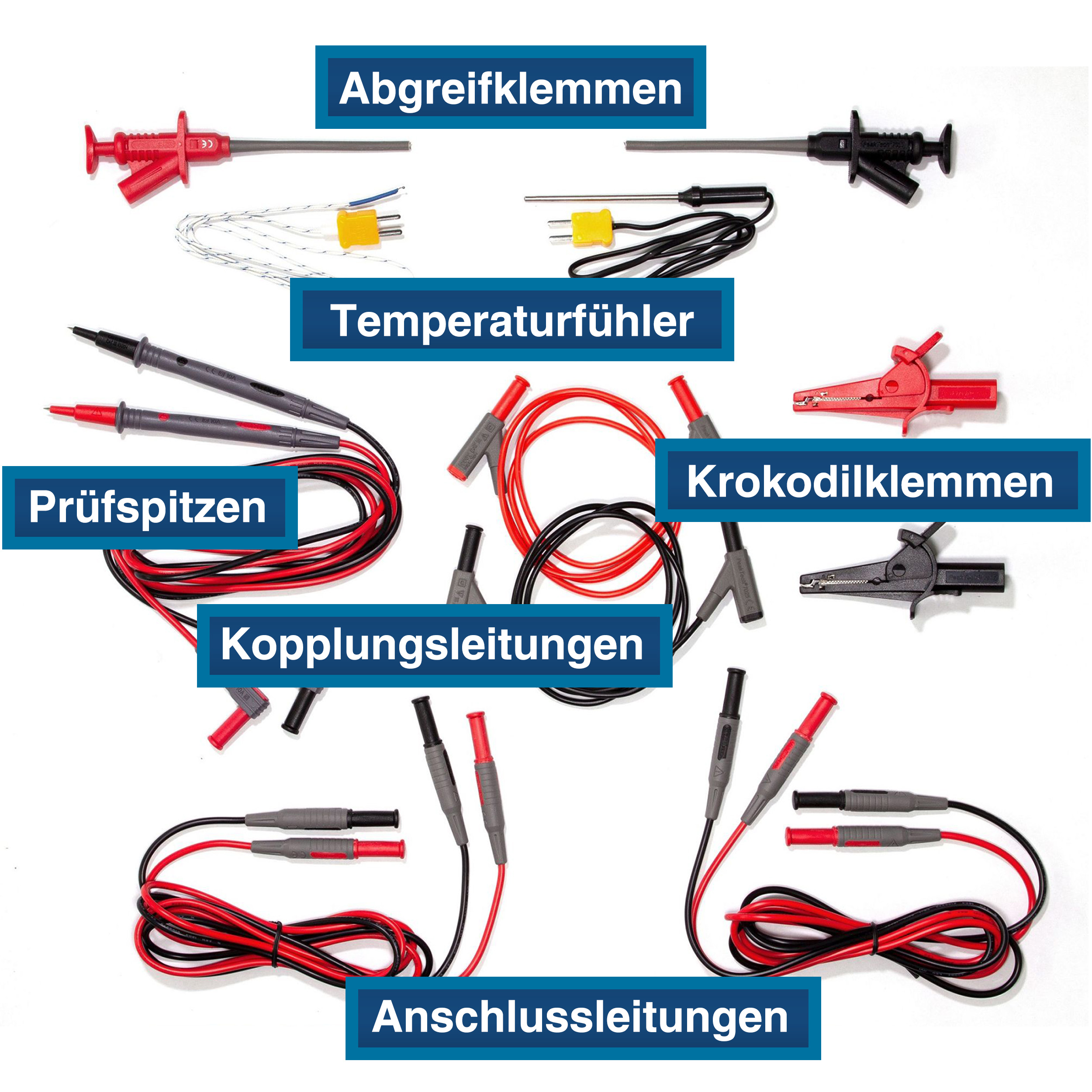 «PeakTech® P 8200» Measuring Accessories Set