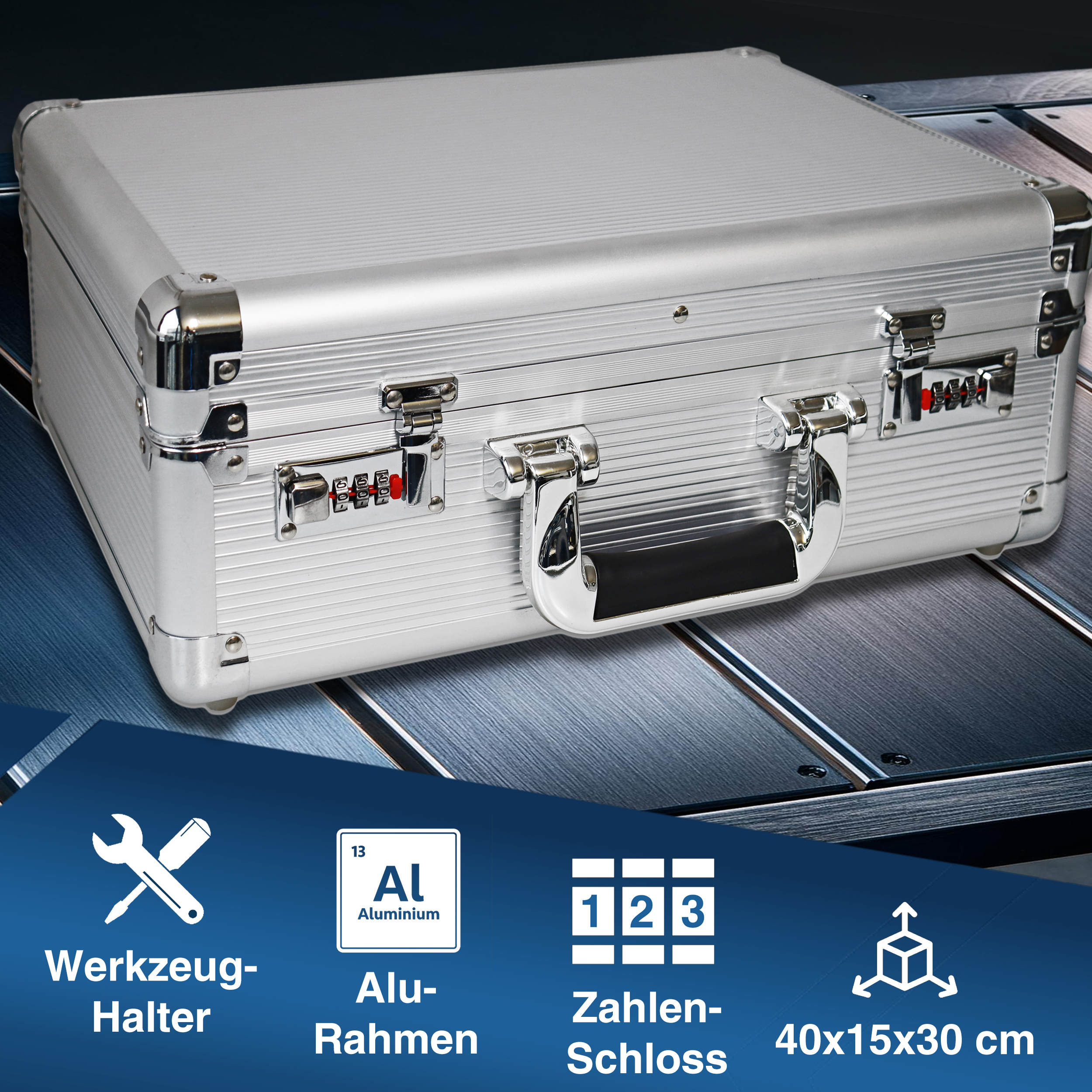 «PeakTech® P 7245» Tool case 400 x 150 x 300 mm