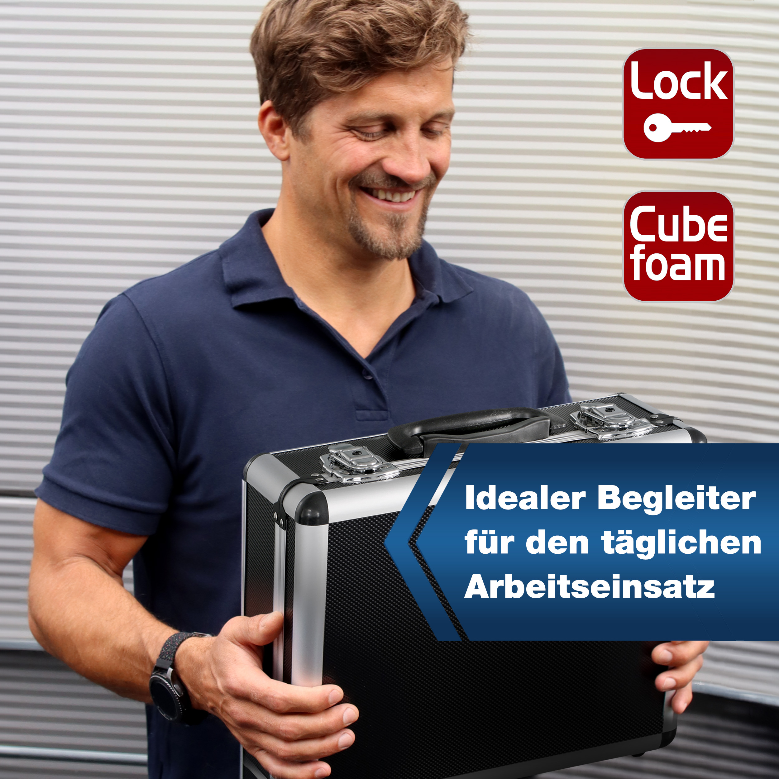 «PeakTech® P 7300» Koffer für Messgeräte 320 x 250 x 150 mm