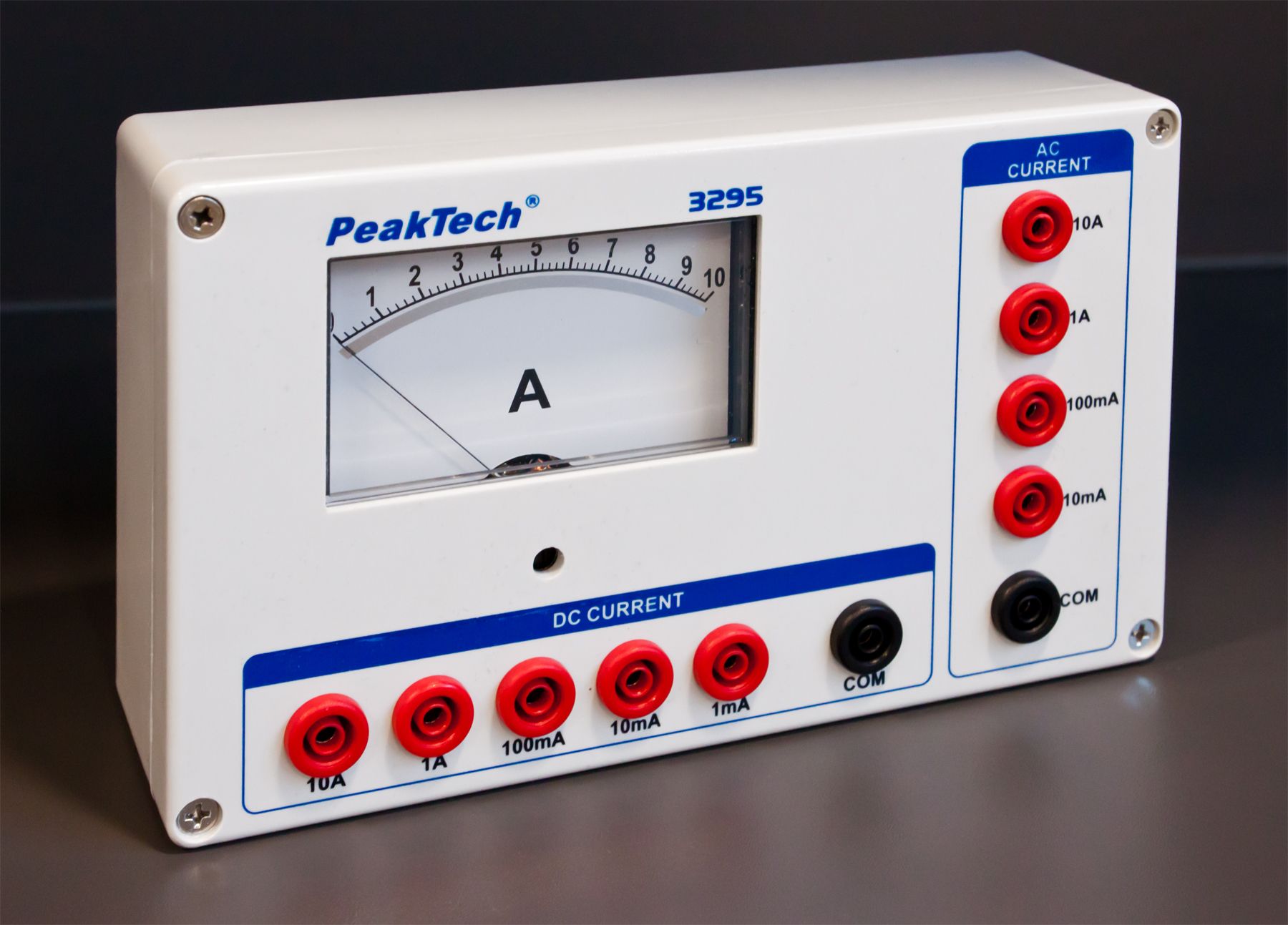 Peaktech P Analog Amperemeter Ma A Ac Dc