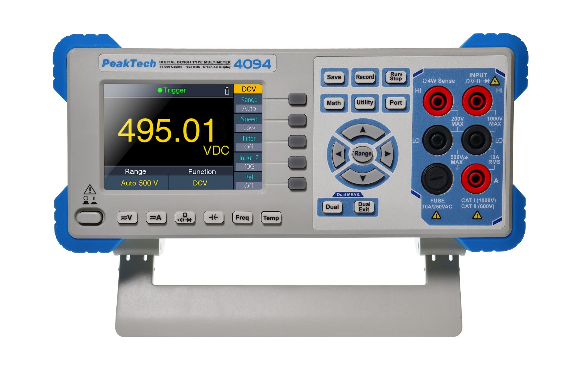 «PeakTech® P 4094» Graphical Bench Multimeter, 55.000 Counts With TFT ...