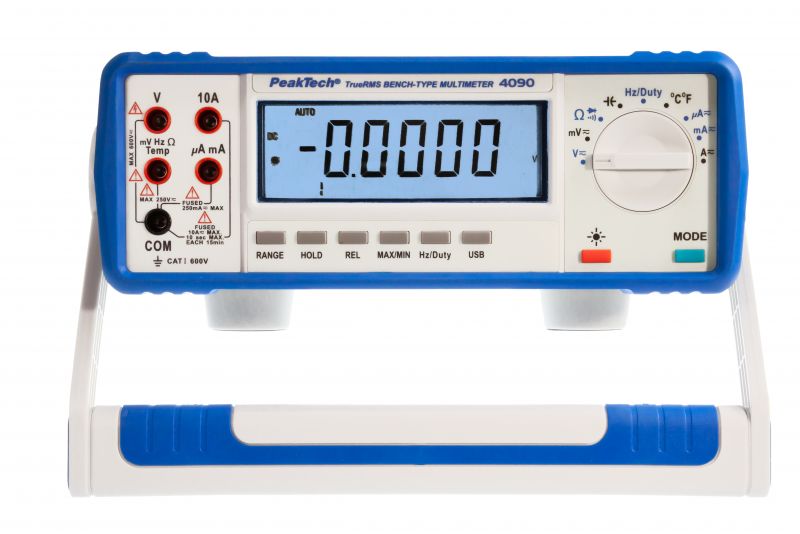 «PeakTech® P 4090» Graphical Bench Multimeter, 22.000 Counts With USB ...